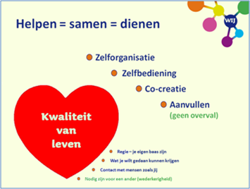 Helpen = Samen = Dienen