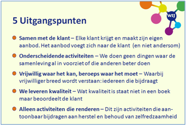 5 Uitgangspunten